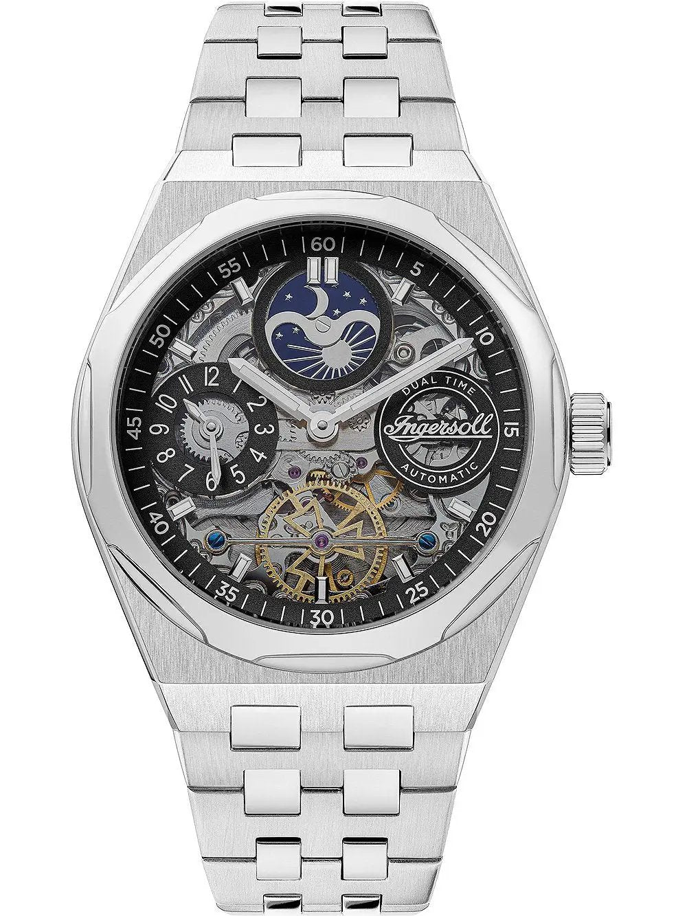 Ingersoll 1892 The Broadway Dual Time Automatic I12901