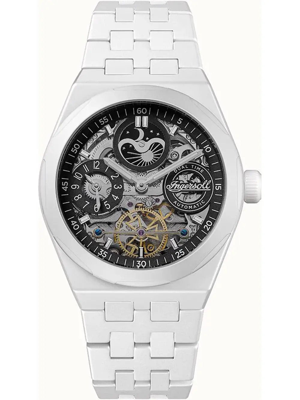 INGERSOLL 1892 THE BROADWAY AUTOMATIK KERAMIK HERRENUHR I15101