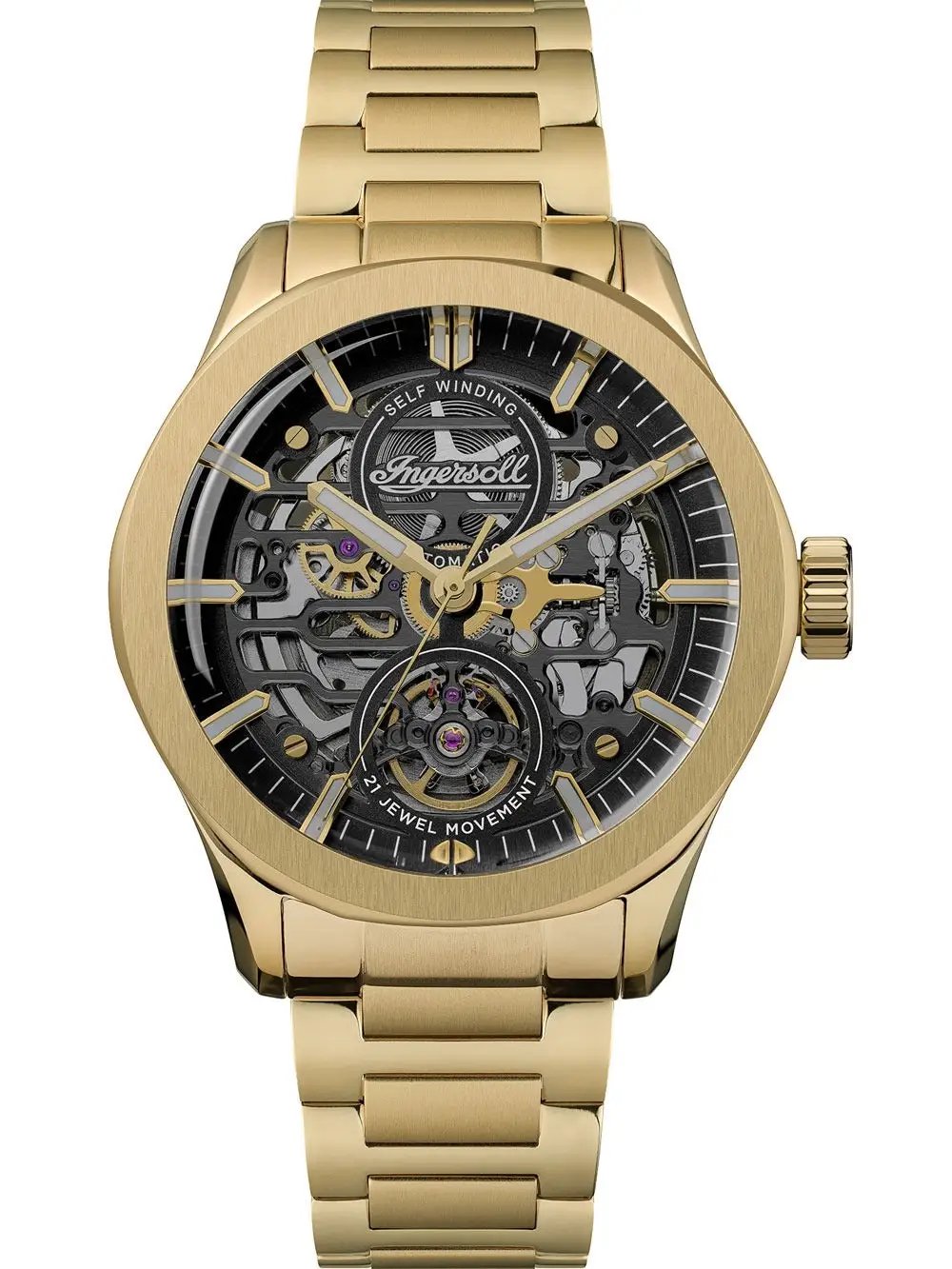 INGERSOLL 1892 THE BRONC AUTOMATIK HERRENUHR I16702
