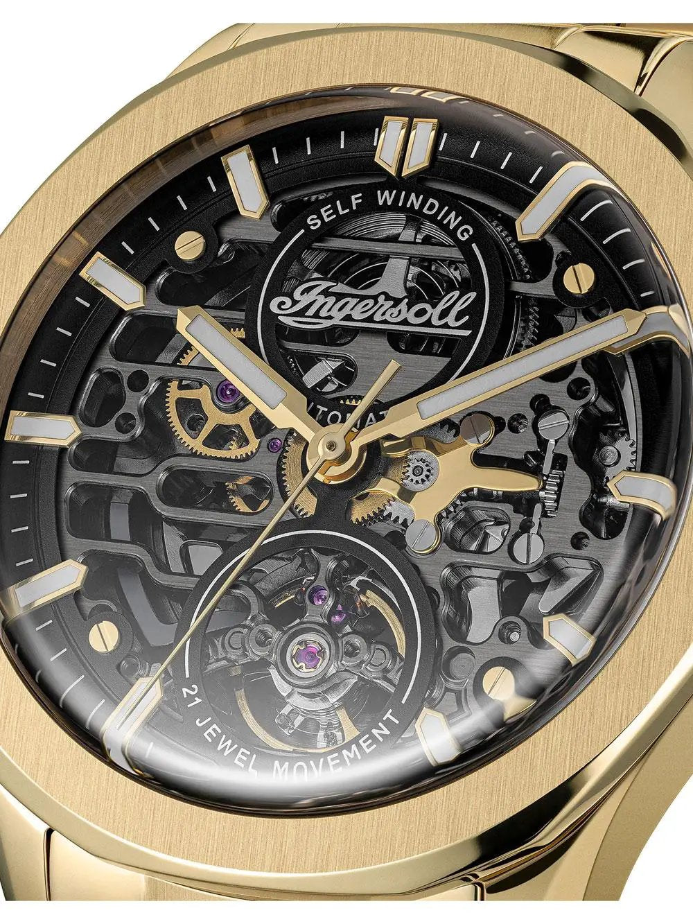 INGERSOLL 1892 THE BRONC AUTOMATIK HERRENUHR I16702