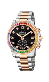 JAGUAR WATCHES Connected Lady Bicolor Rosé / Dark Rainbow 37mm Mod. J981/5 J981_5
