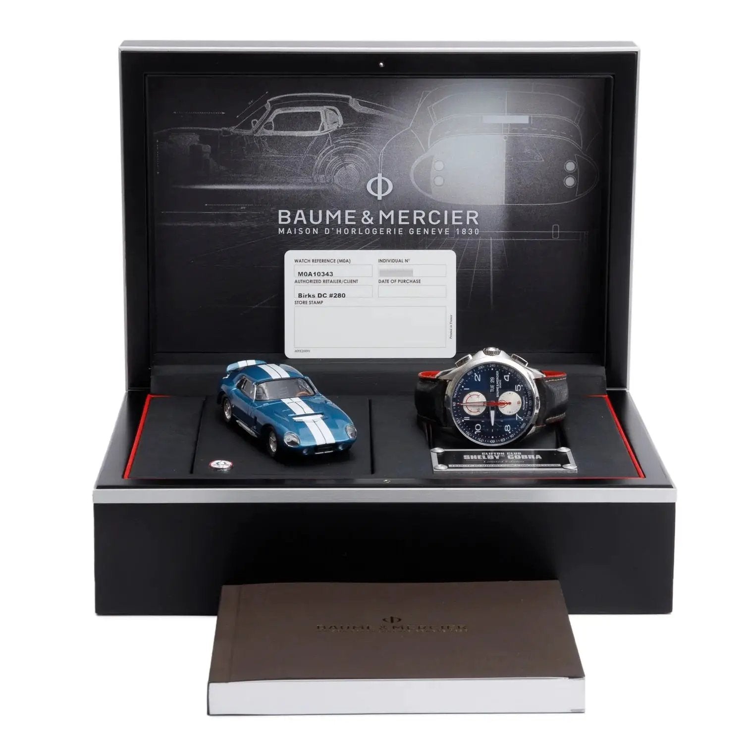 BAUME & MERCIER CLIFTON SHELBY COBRA EDITION CHRONO MOA10343