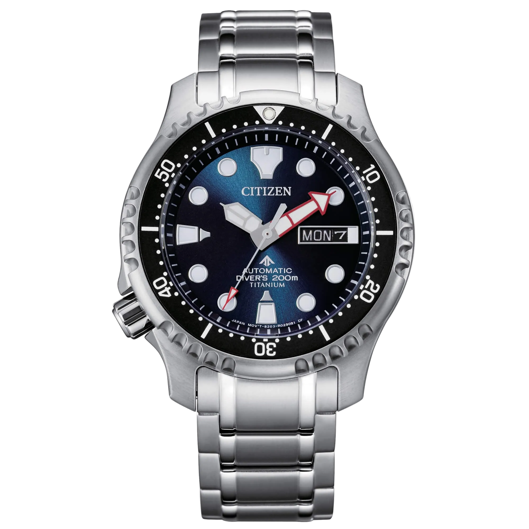 CITIZEN Diver's Automatic 200 mt Super Titanio MOD. NY0100-50M