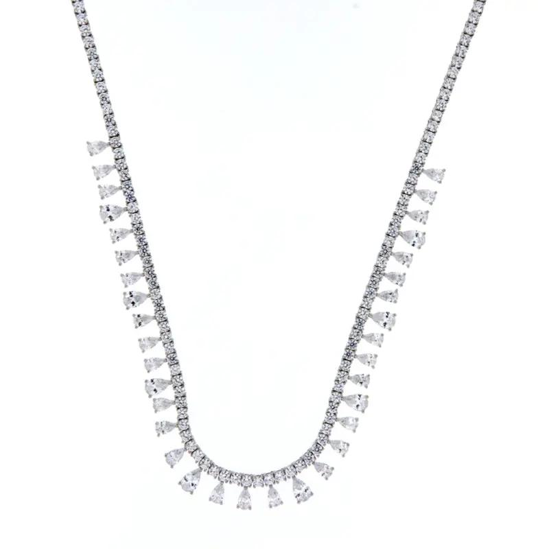 Sense Zirkonia-Tenniskette SCH-4-137-1-1 Silberfarben