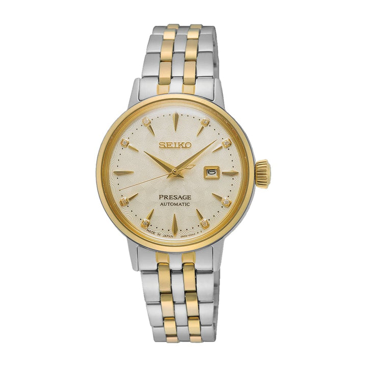 Seiko Presage Cocktail Time White Lady Champagner