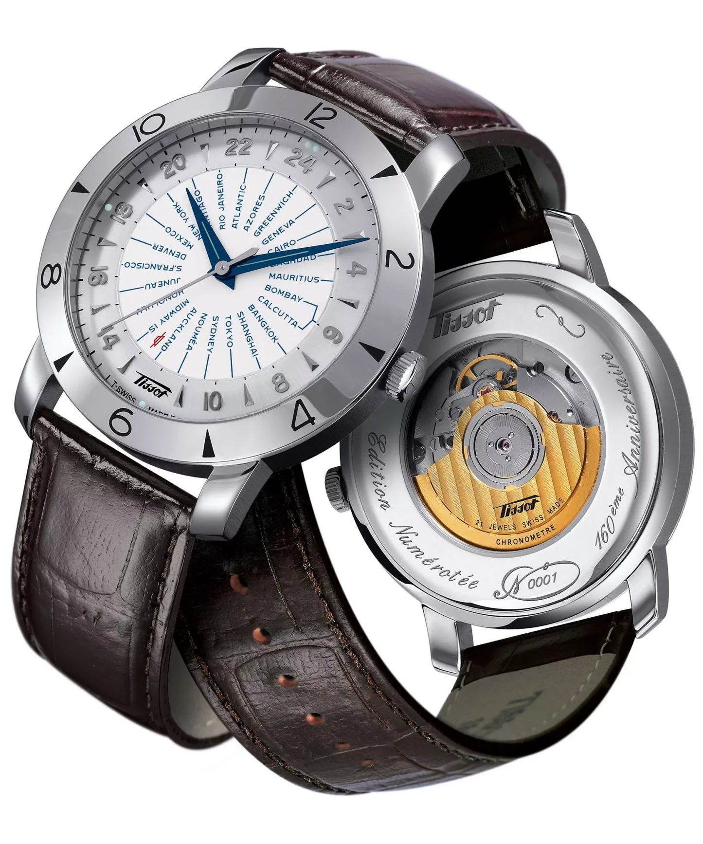 TISSOT Mod. HERITAGE NAVIGATOR - Numbered Edition 160th Anniversary T0786411603700