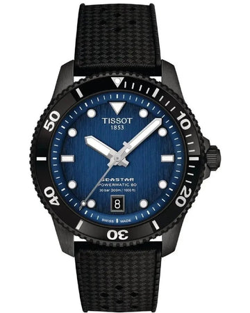 TISSOT SEASTAR 1000 T1208073704100 HERRENUHR AUTOMATIK SCHWARZ 40MM