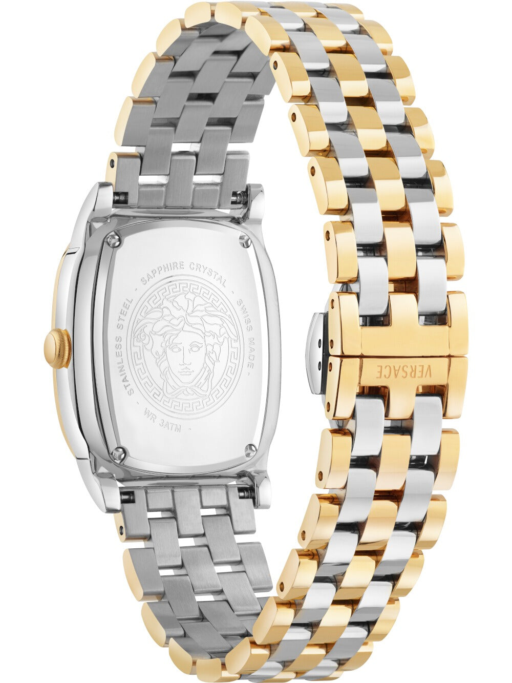 Versace Greca Couture Weiss Zweifarbig 29 mm
