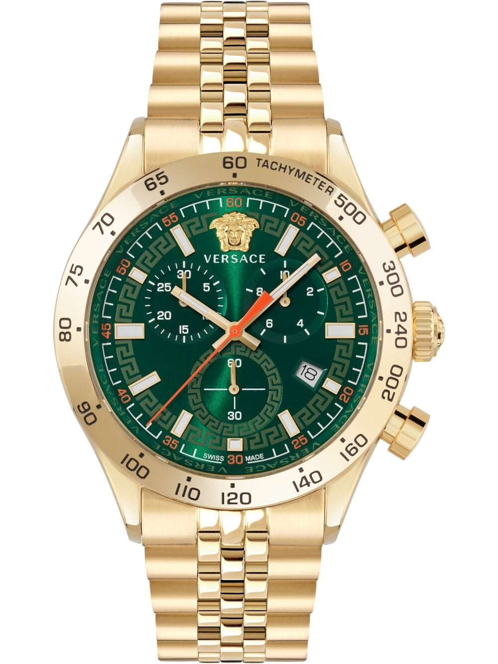 Versace Hellenyium Chrono Grün