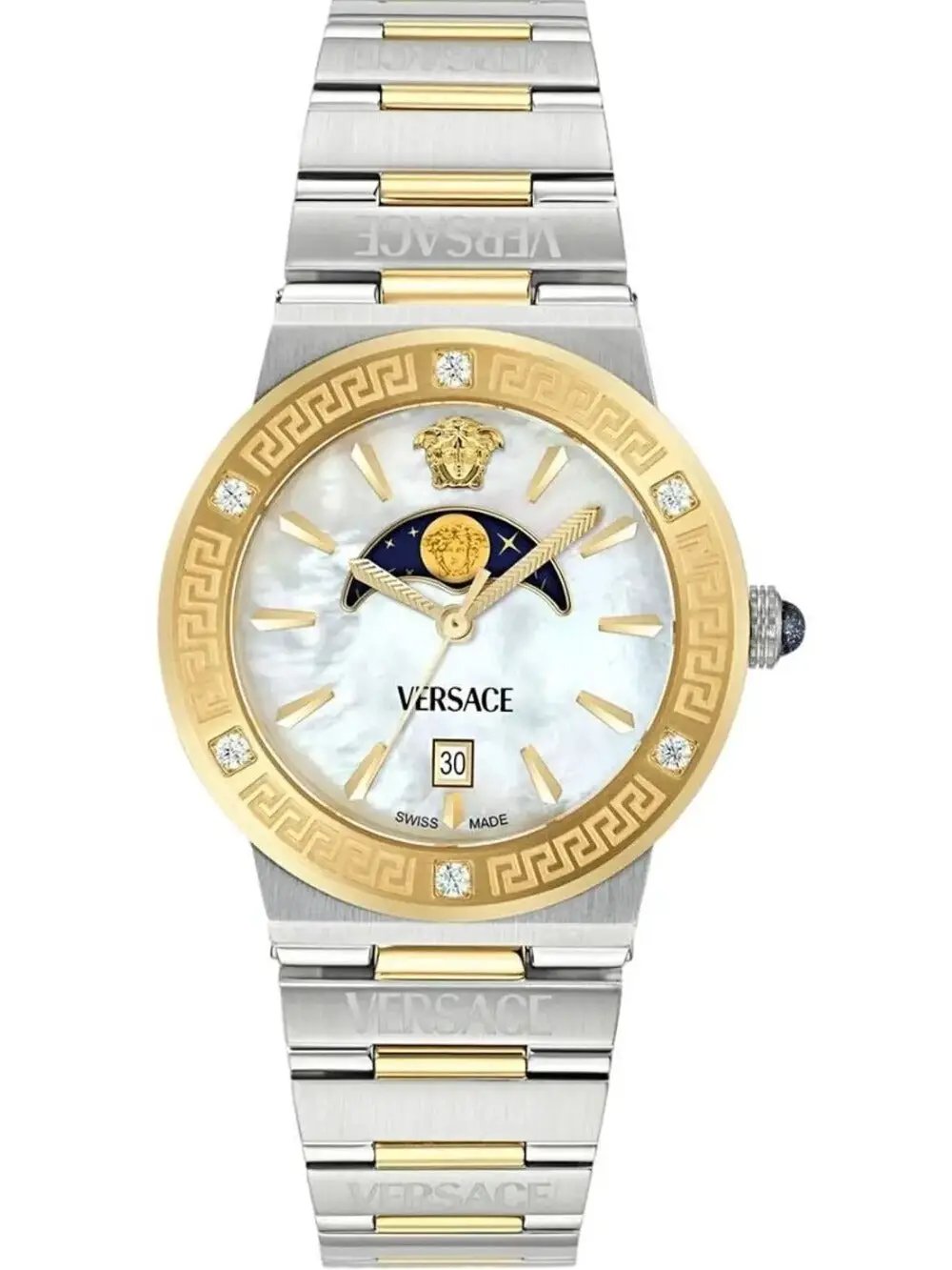 VERSACE GRECA LOGO MOONPHASE VE7G00524