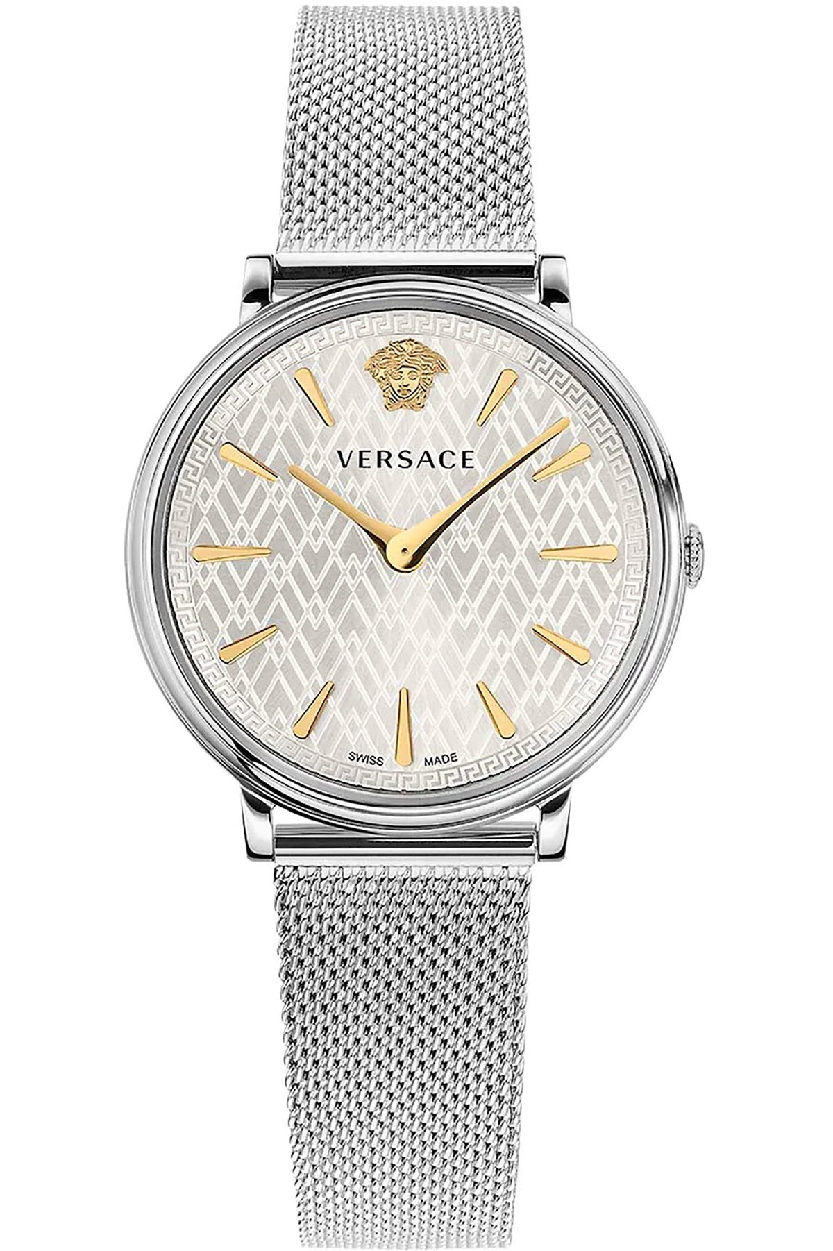 Versace V-Circle Silber