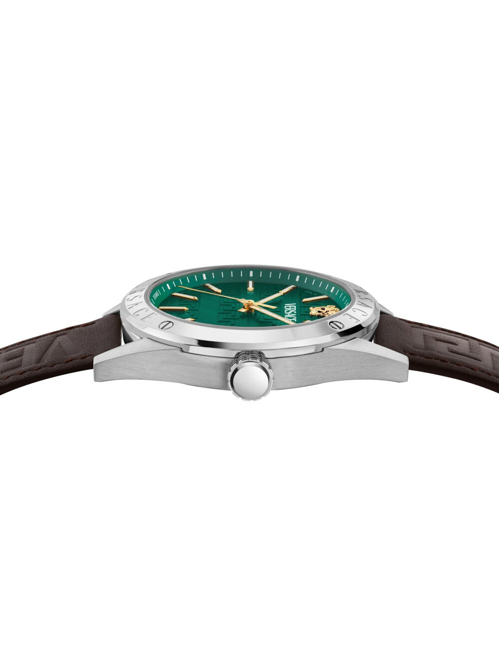 Versace Athletics Grün Kalbsleder