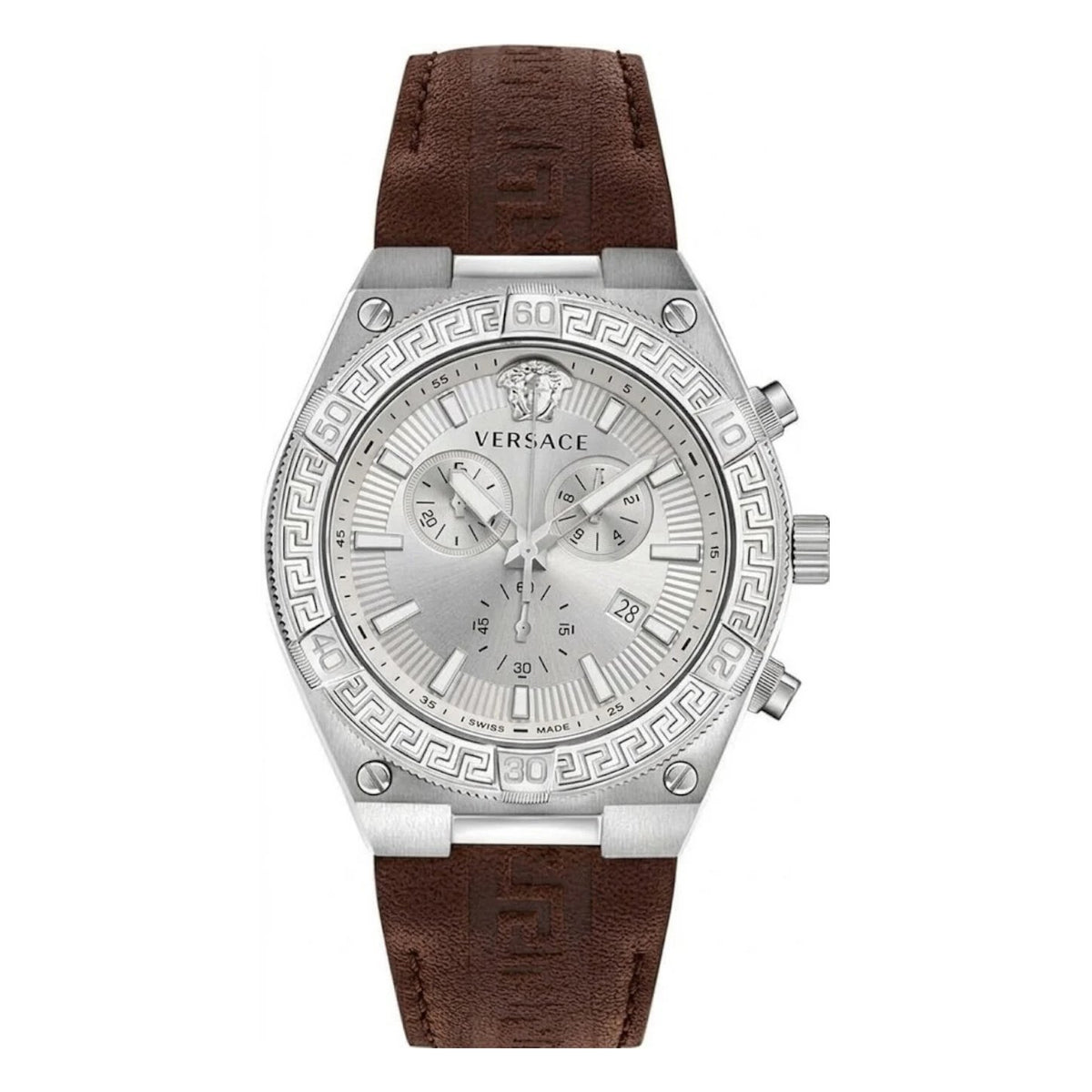 Versace V-Sporty Greca Silber
