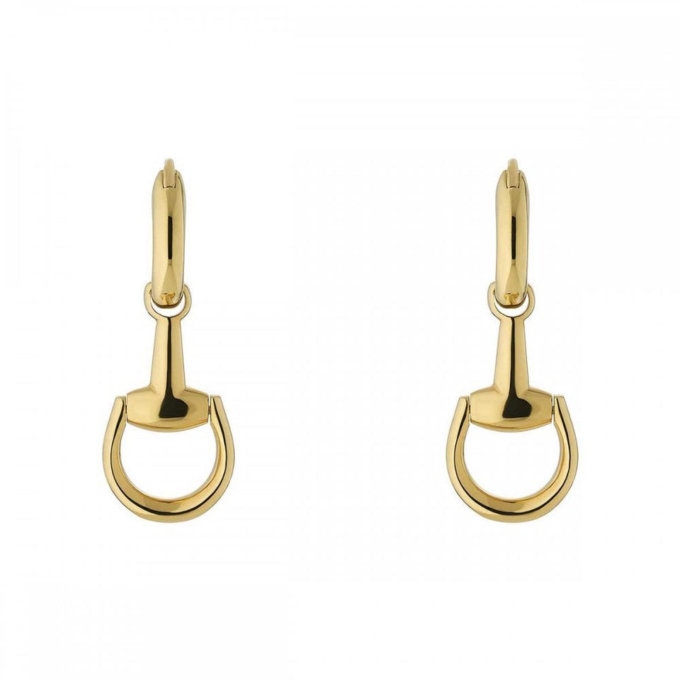 Gucci Horsebit Drop-Ohrringe