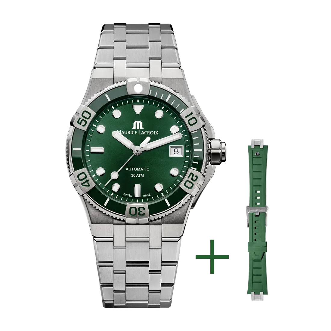 MAURICE LACROIX MOD. AIKON AUTOMATIC AI6057-SSL5F-630-D