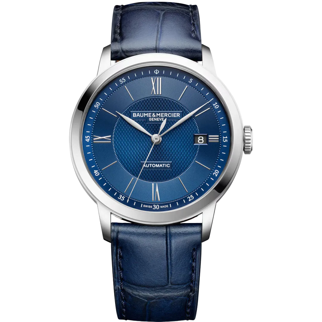 BAUME & MERCIER CLASSIMA DATE BLUE MOA10879