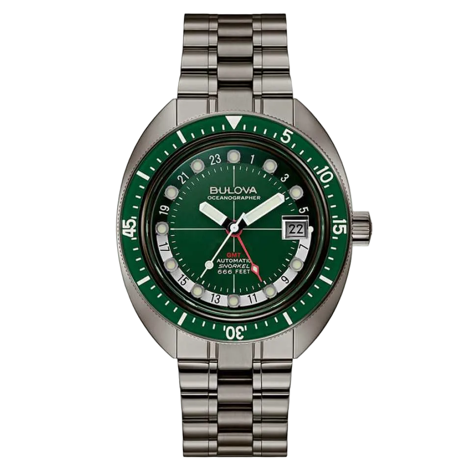 BULOVA WATCHES OCEANOGRAPHER GMT Mod. 98B415