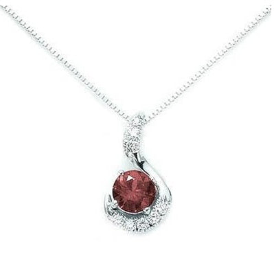 Miluna Halskette 18 Karat Weissgold mit Diamanten
