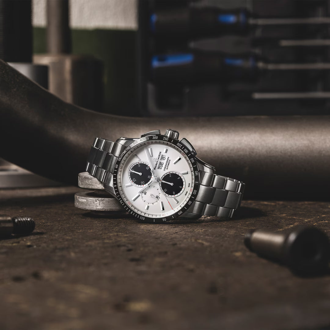 MAURICE LACROIX MOD. PONTOS S CHRONO PT6038-SSL2H-130-A