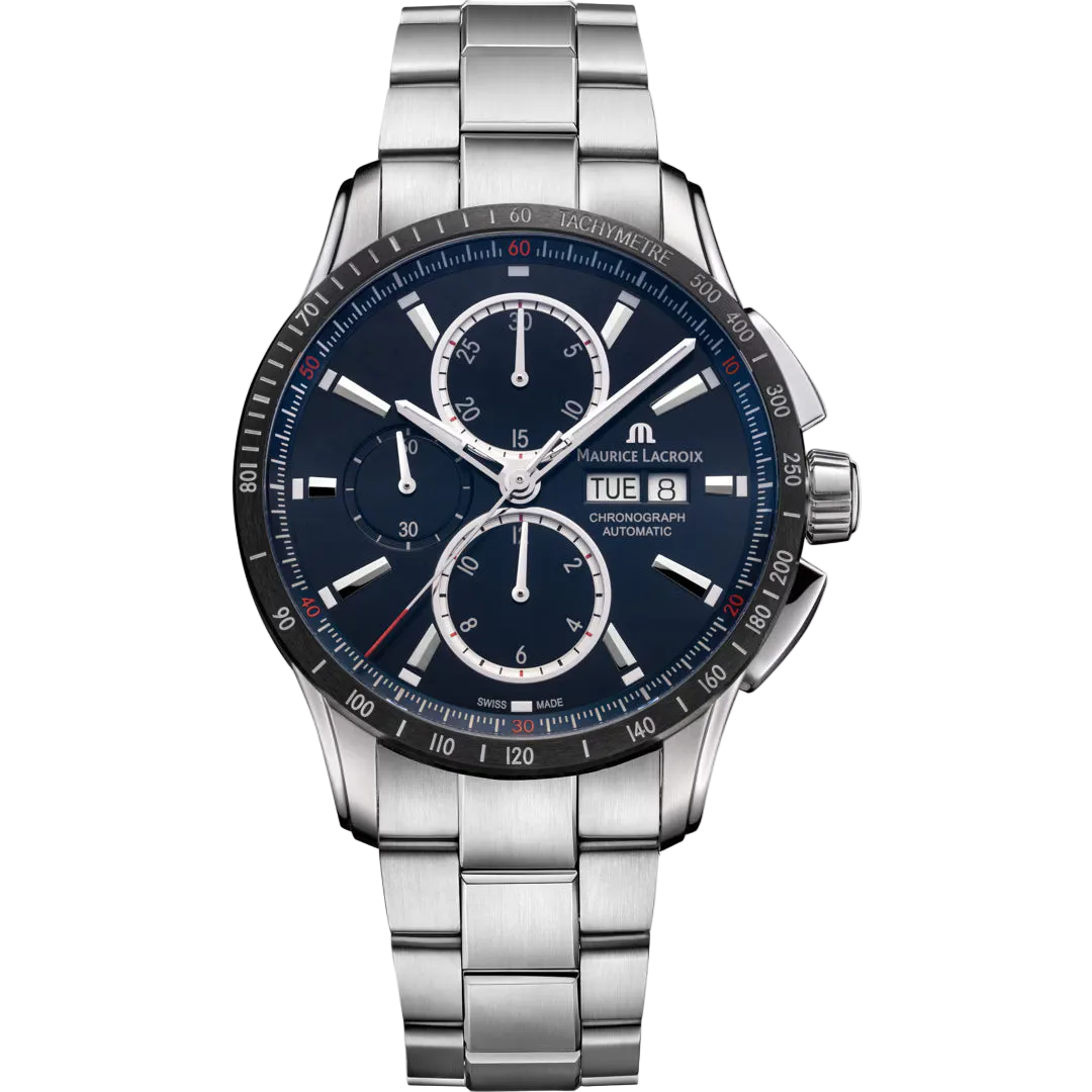 MAURICE LACROIX MOD. PONTOS S CHRONO PT6038-SSL22-430-1