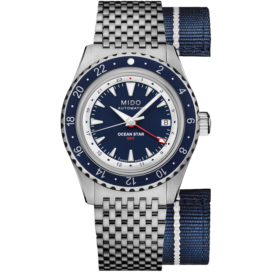 MIDO MOD. OCEAN STAR GMT M026-629-11-041-00