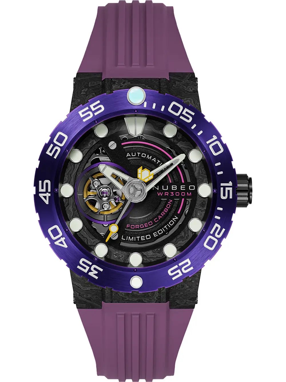 Nubeo Opportunity Automatic Carbon Purple
