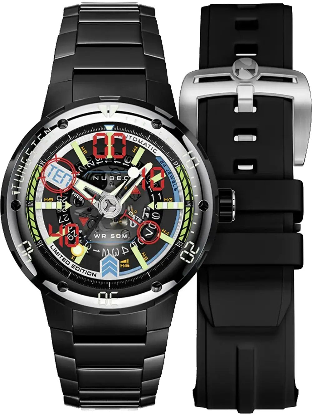 Nubeo Mariner 9 Automatic Limited Edition Space Black