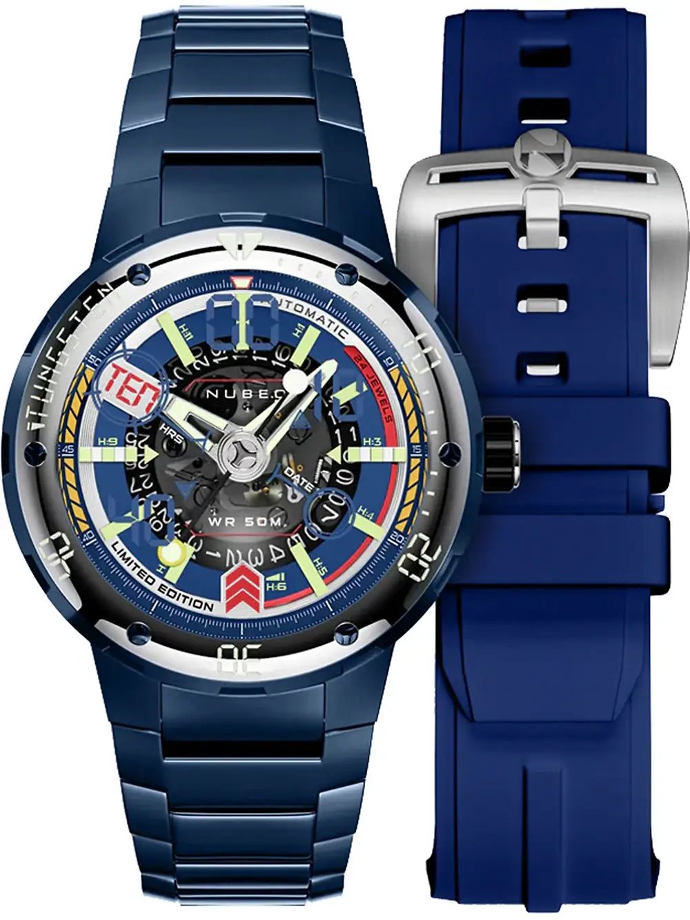Nubeo Mariner 9 Automatic Limited Edition Interstellar Blue