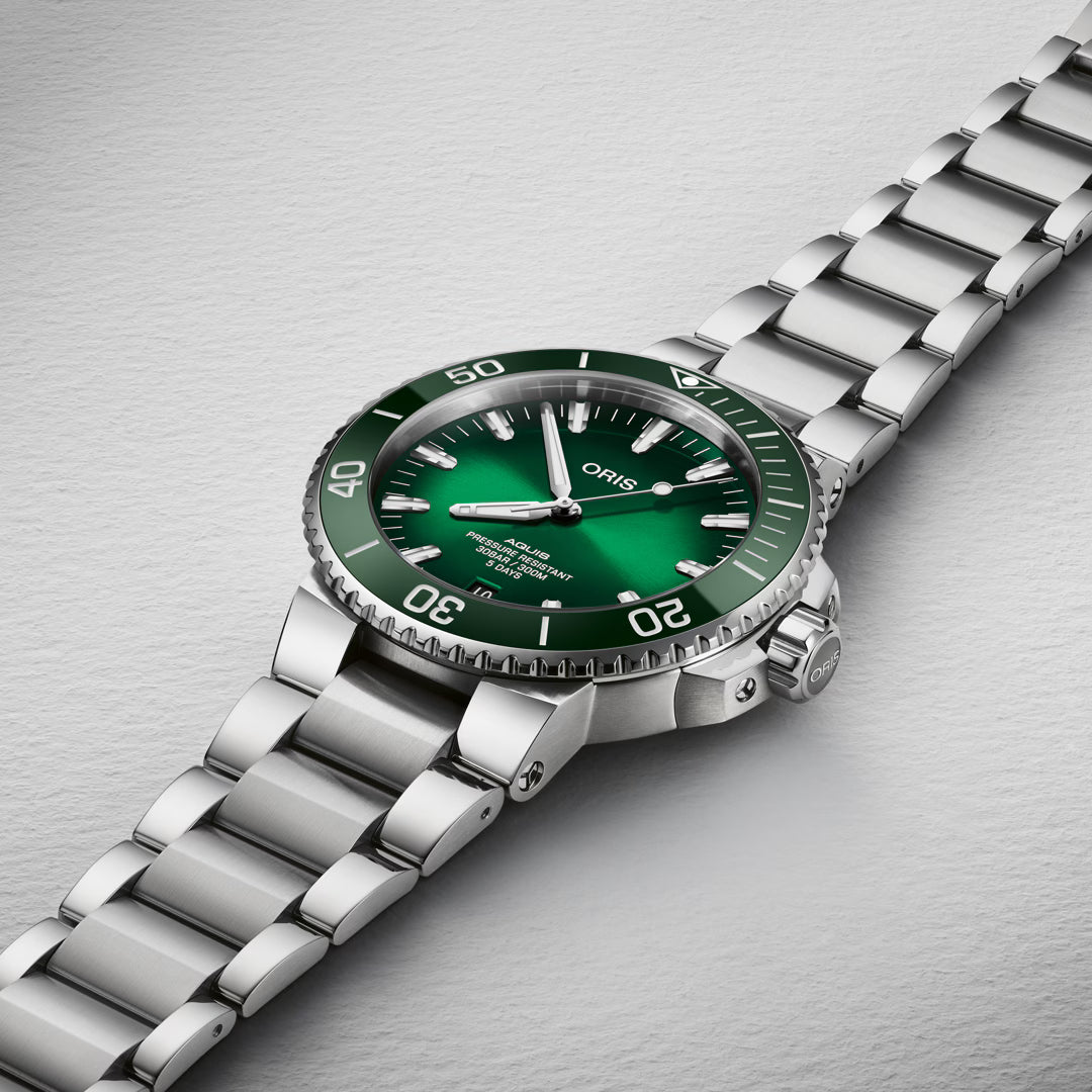 ORIS MOD. AQUIS DATE CALIBRE 400 400776341570782409PE