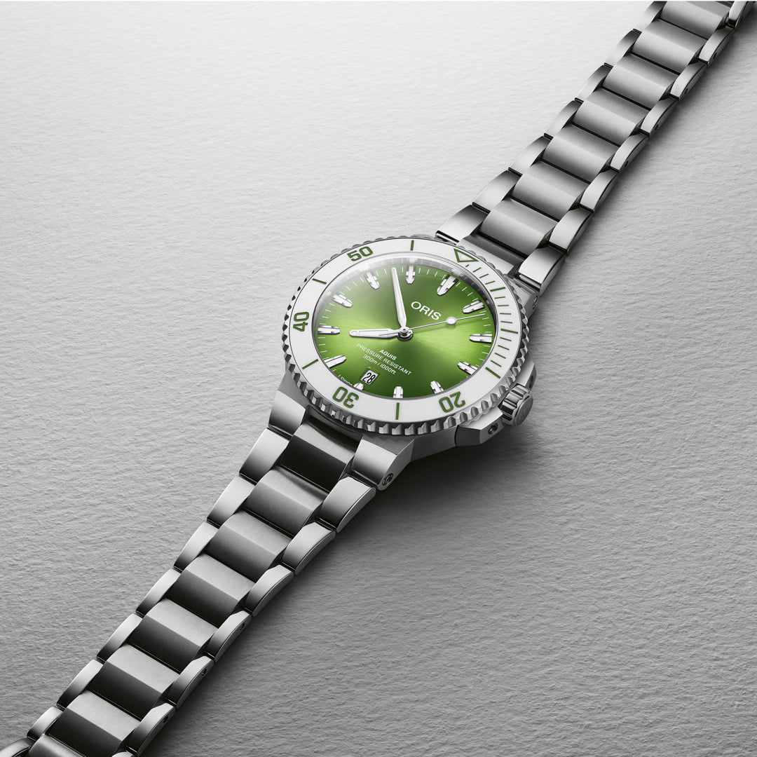 ORIS MOD. AQUIS DATE TASTE OF SUMMER 733778741370782204PE