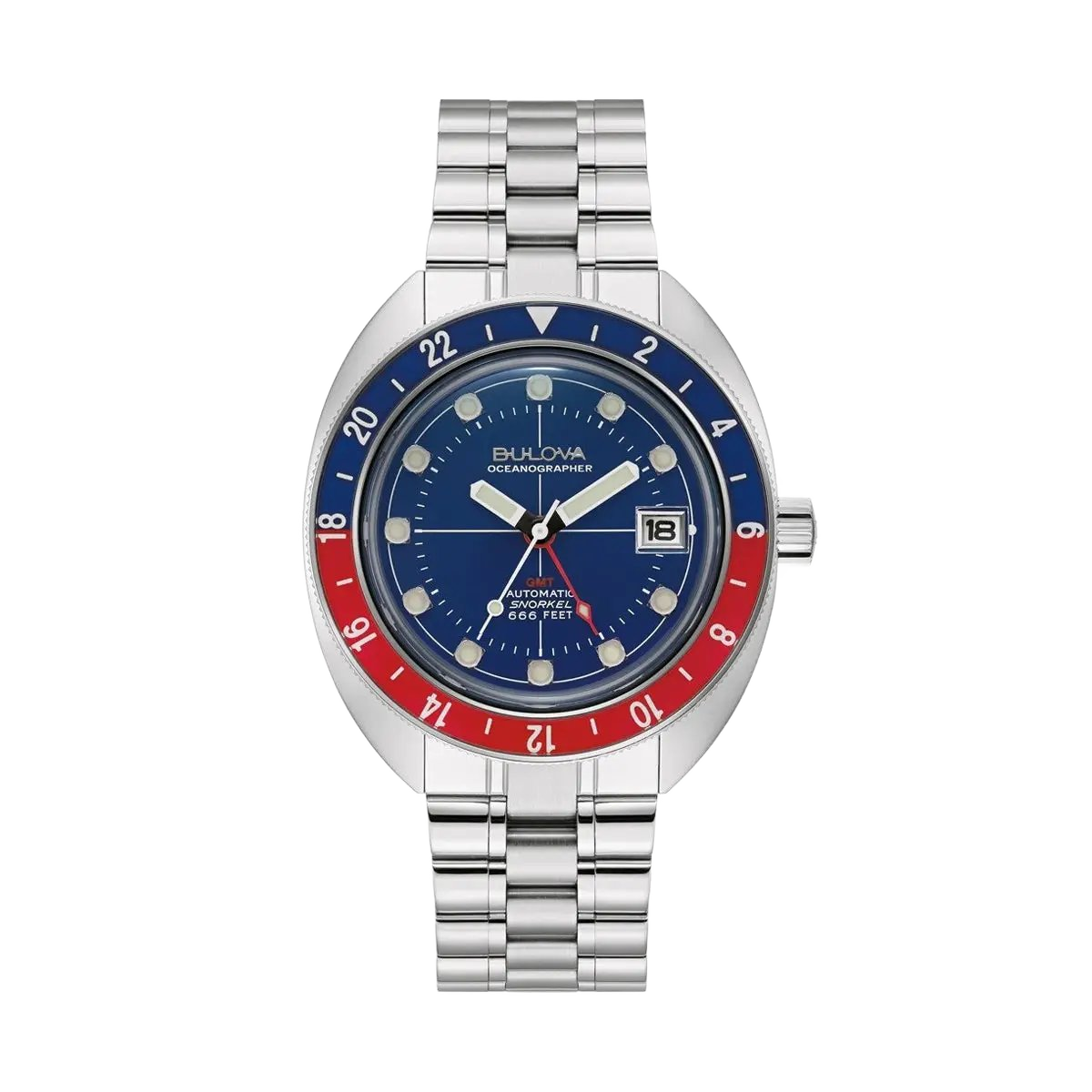 BULOVA OCEANOGRAPHER 96B405 WASSERDICHT 20 ATM – Produktbild 1