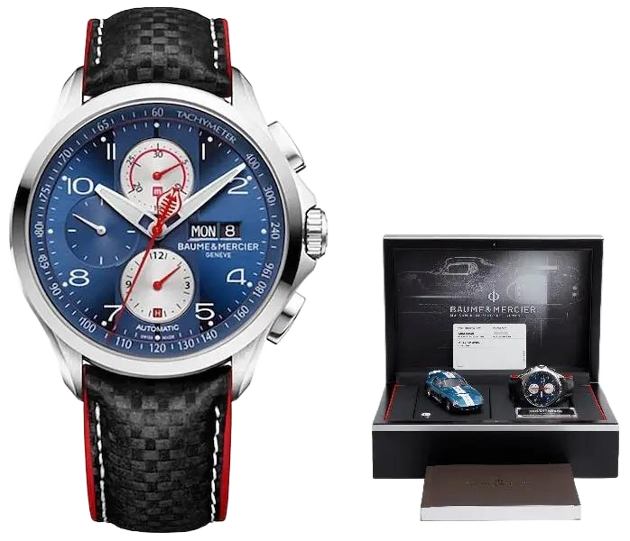 BAUME &amp; MERCIER CLIFTON SHELBY COBRA EDITION CHRONO MOA10343 – Produktbild 1