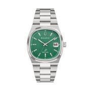 BULOVA MOD 96B439 Chronograph Armbanduhr Lederband – image du produit 1