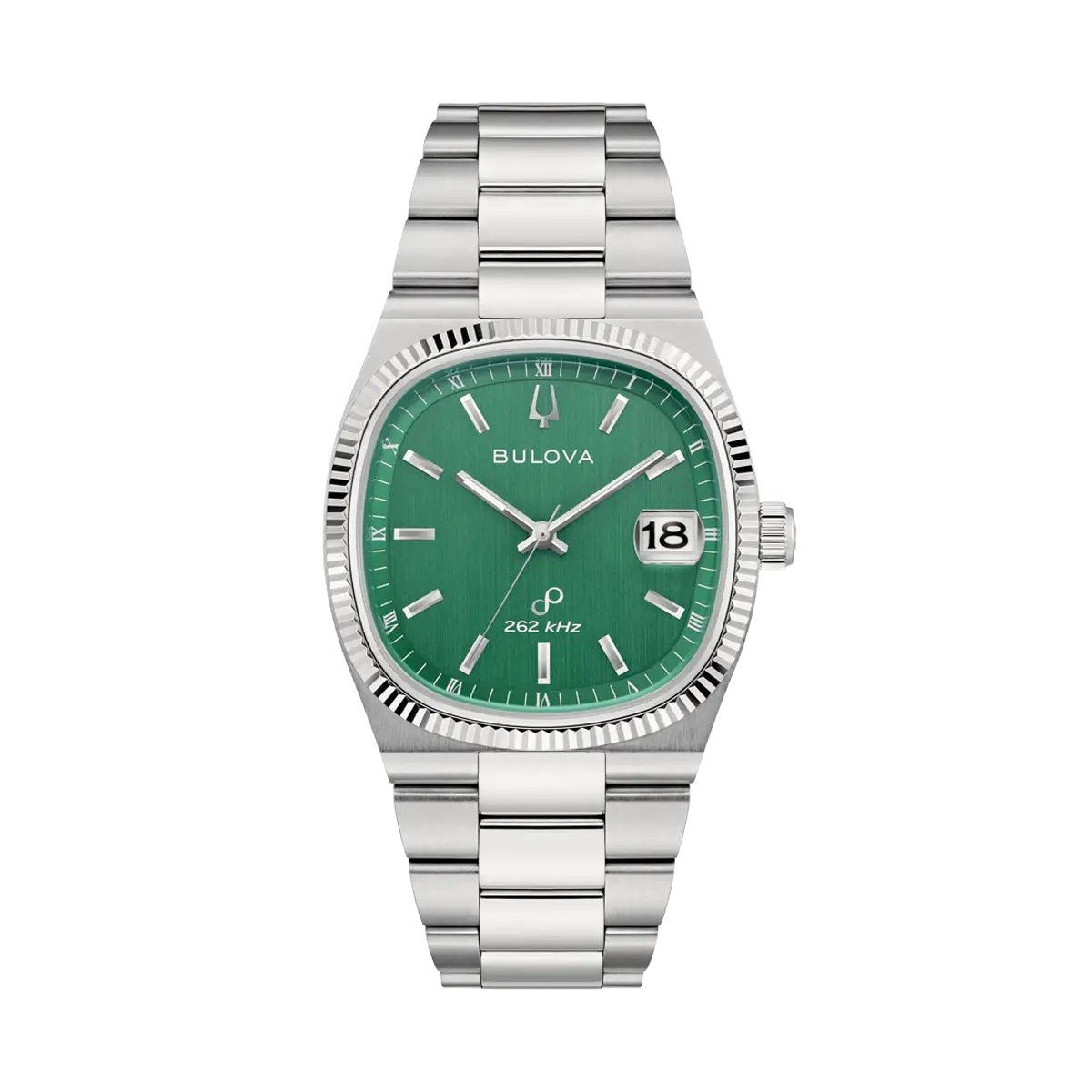 BULOVA MOD 96B439 Chronograph Armbanduhr Lederband – image du produit 1