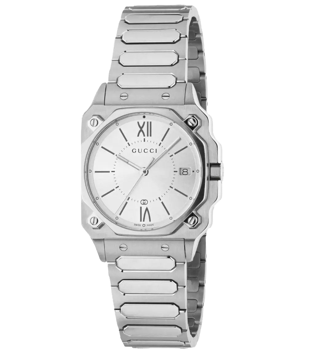 GUCCI MOD. G-FLAT YA166504 ZEITLOSE ELEGANZ – Produktbild 1