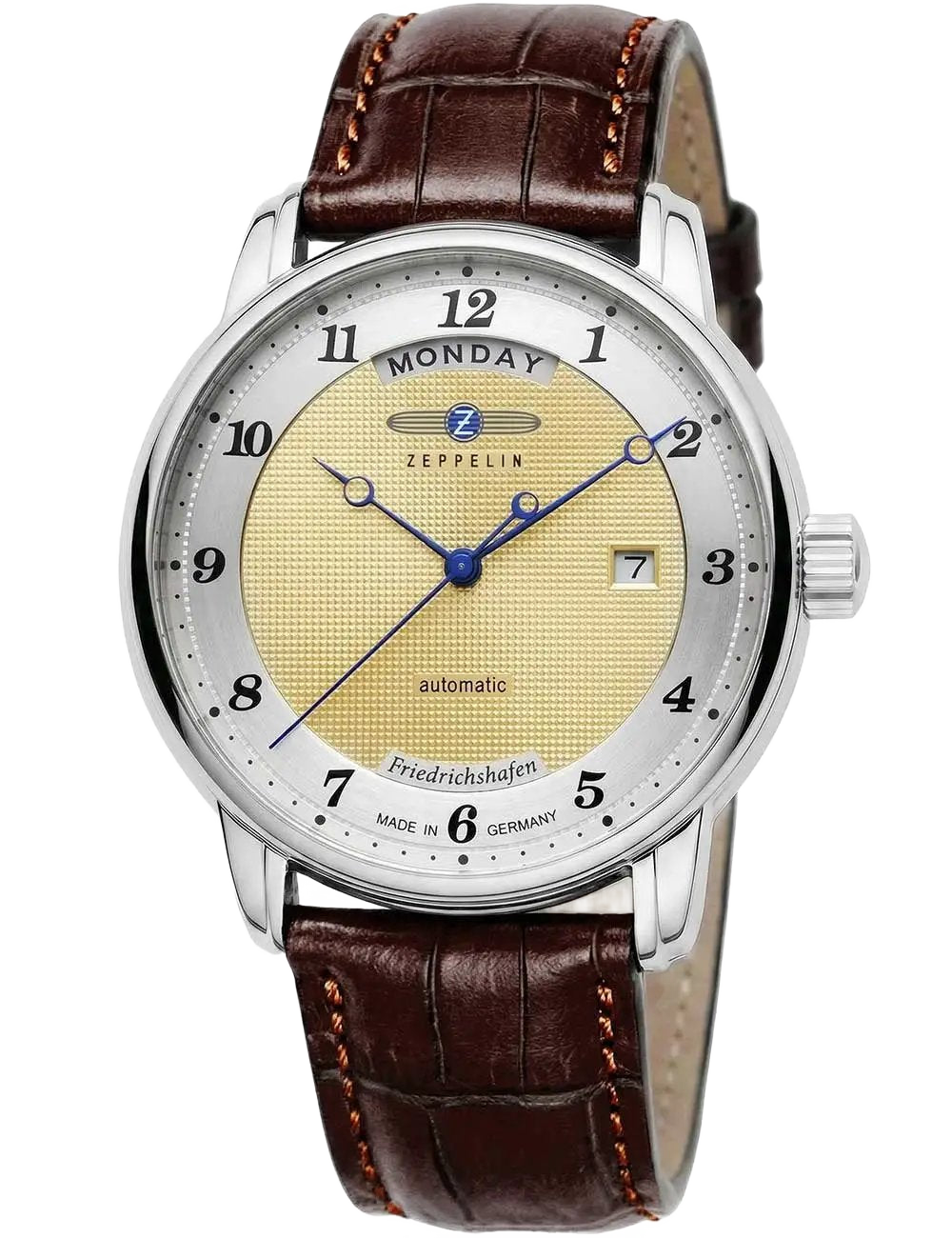 ZEPPELIN MOD 85625 MANN UHR DATUM QUARZ GLAS – Produktbild 1