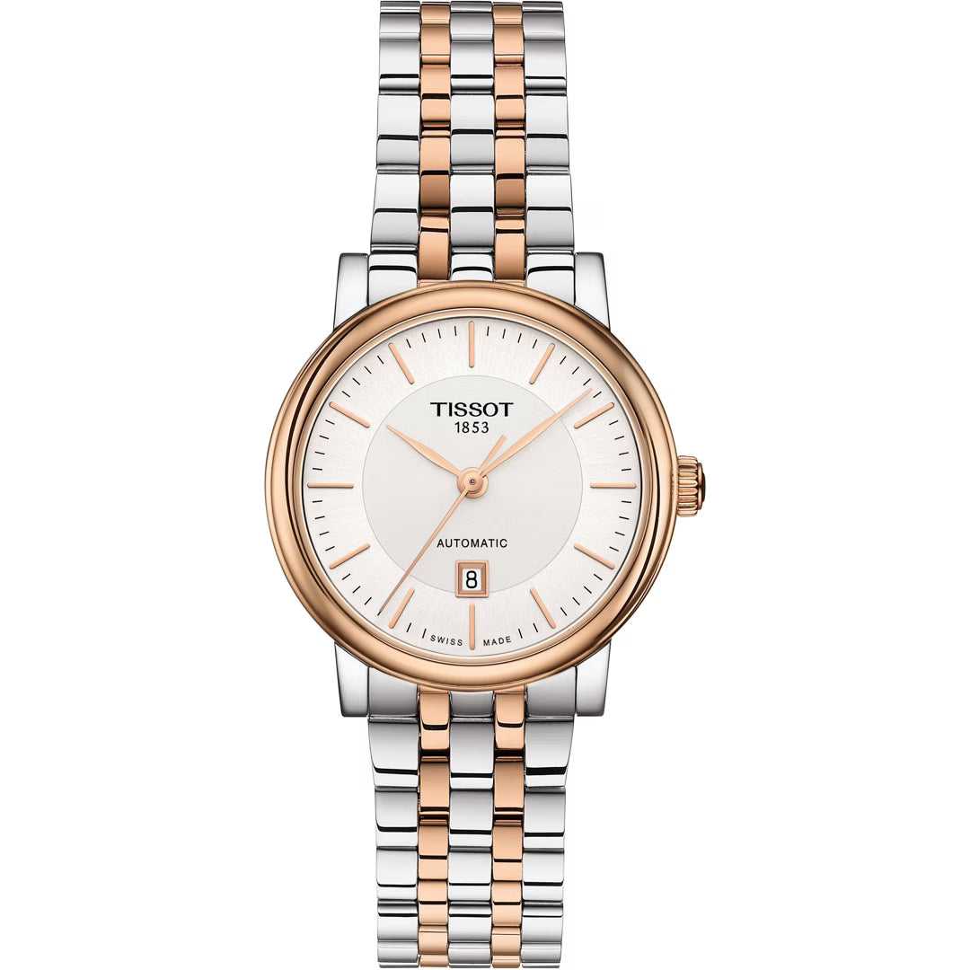 Tissot Carson Premium Automatic Lady Silber Zweifarbig